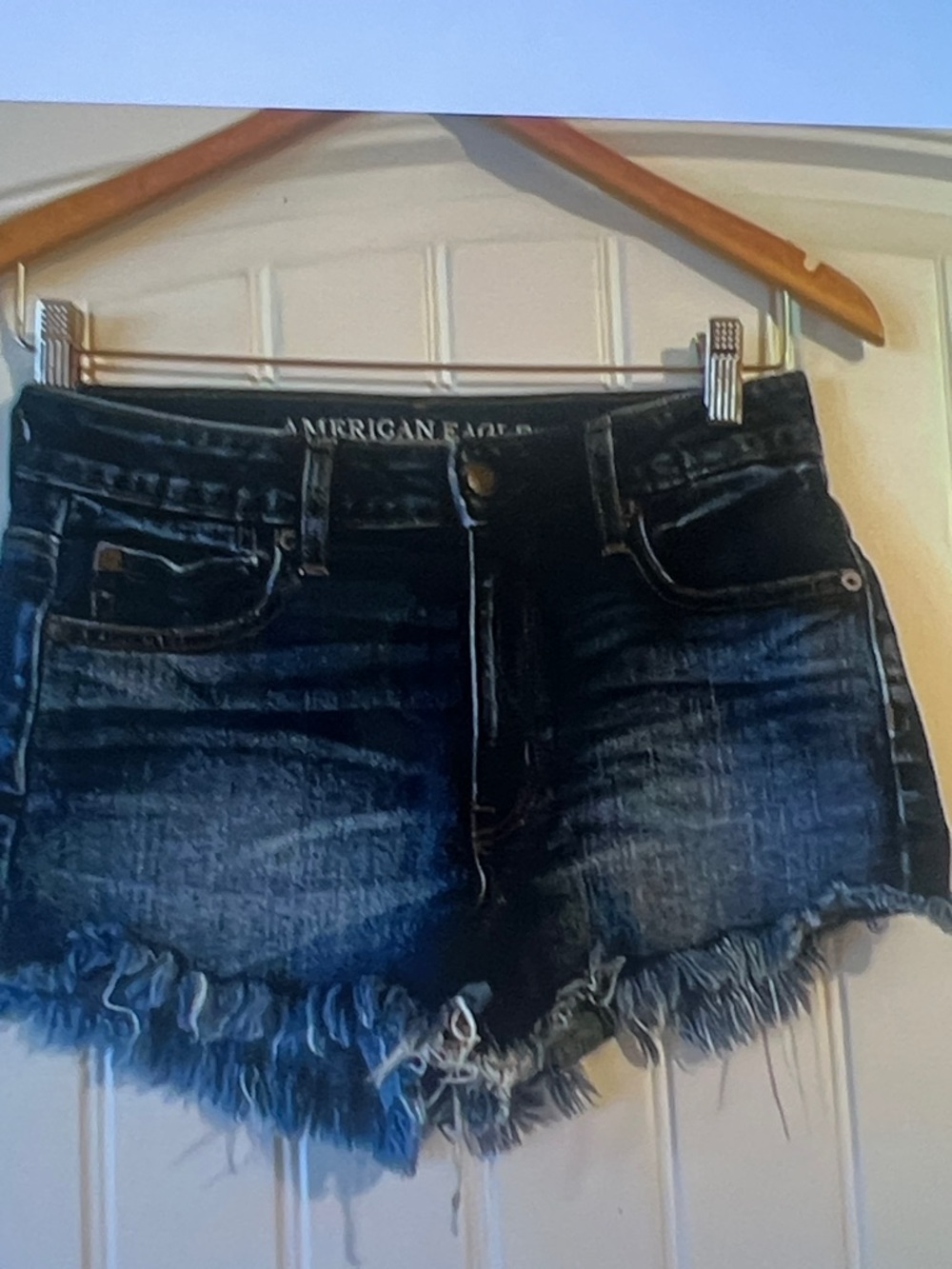 American Eagle vintage high rise Festival Jean Shorts